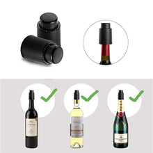 Laden Sie das Bild in den Galerie-Viewer, Vakuumverschlussstopfen für Rotwein