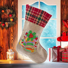 Laden Sie das Bild in den Galerie-Viewer, DIY Dekorative Weihnachtssocke