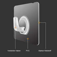 Laden Sie das Bild in den Galerie-Viewer, Transparente selbstklebende Wandaufhänger
