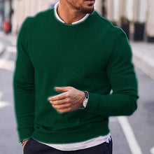 Laden Sie das Bild in den Galerie-Viewer, Minimalistischer Pullover mit Rundhalsausschnitt