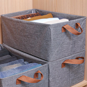 Zusammenklappbare Aufbewahrungsbox für den Schrank