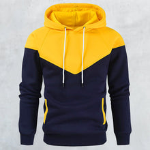 Laden Sie das Bild in den Galerie-Viewer, Lässiges Sportsweatshirt mit Farbblock