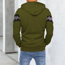 Laden Sie das Bild in den Galerie-Viewer, Lässiger Kapuzenpullover mit Reißverschluss für Herren