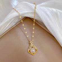 Laden Sie das Bild in den Galerie-Viewer, Tröpfchen Meerjungfrau Halskette