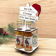 Laden Sie das Bild in den Galerie-Viewer, Weihnachtlicher Mini-Likörflaschenständer