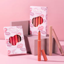 Laden Sie das Bild in den Galerie-Viewer, Rotierende Anspitzbare Matte Lippenstiftstifte