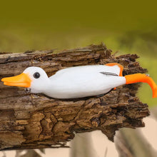 Laden Sie das Bild in den Galerie-Viewer, Gummiköder mit doppeltem Propeller für Enten