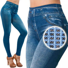 Laden Sie das Bild in den Galerie-Viewer, Nahtlose Fleece-Jeans für Damen