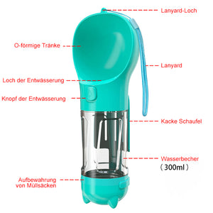 Tragbare Hundewasserflasche