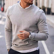 Laden Sie das Bild in den Galerie-Viewer, Minimalistischer Pullover mit Rundhalsausschnitt