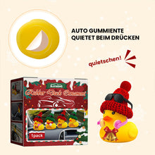 Laden Sie das Bild in den Galerie-Viewer, Weihnachten Gummiente Autodekoration