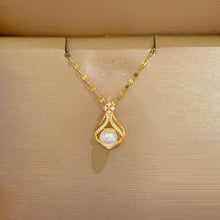 Laden Sie das Bild in den Galerie-Viewer, Tröpfchen Meerjungfrau Halskette