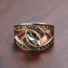 Laden Sie das Bild in den Galerie-Viewer, Damen Vintage Zirkon-Ring