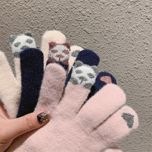 Laden Sie das Bild in den Galerie-Viewer, Thermische, weiche, mit dickem Fleece gefütterte Touchscreen-Handschuhe