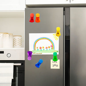 Bunte magnetische Lebensmittelverschlussklammern (6 Stück/Satz)