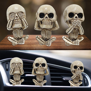 Halloween Schädel Autodekoration