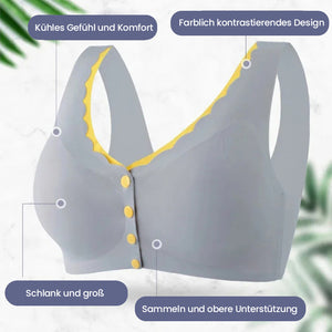 Unterwäsche in Kontrastfarbe mit vorderer Schnalle