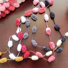 Laden Sie das Bild in den Galerie-Viewer, Winter DIY geflochtenes grobes Perlengarn