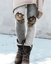 Laden Sie das Bild in den Galerie-Viewer, Hochelastische Leggings mit Print