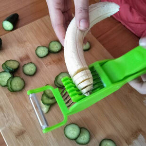 2 -in -1 Gemüseschneider und Schälengerät