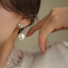 Laden Sie das Bild in den Galerie-Viewer, Herz-Perlen-Ohrringe