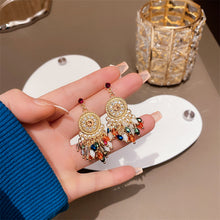 Laden Sie das Bild in den Galerie-Viewer, Bunte Baumelnde Ohrringe