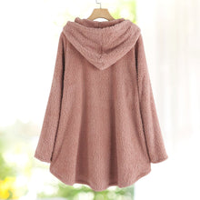 Laden Sie das Bild in den Galerie-Viewer, Bedruckter Plüsch-Kapuzenpullover