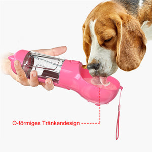 Tragbare Hundewasserflasche