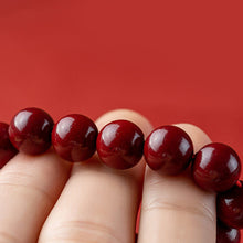 Laden Sie das Bild in den Galerie-Viewer, Glücksarmband aus Zinnober