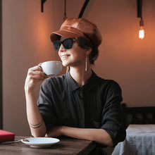 Laden Sie das Bild in den Galerie-Viewer, Britischer lässiger einfarbiger Damenhut