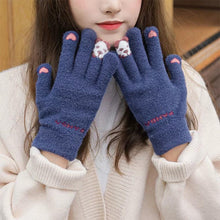 Laden Sie das Bild in den Galerie-Viewer, Thermische, weiche, mit dickem Fleece gefütterte Touchscreen-Handschuhe