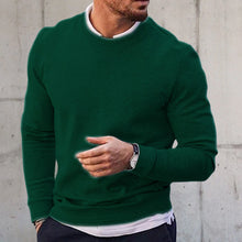 Laden Sie das Bild in den Galerie-Viewer, Minimalistischer Pullover mit Rundhalsausschnitt