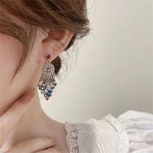 Laden Sie das Bild in den Galerie-Viewer, Bunte Baumelnde Ohrringe