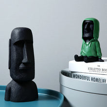 Laden Sie das Bild in den Galerie-Viewer, Kreative Osterinsel-Steinfiguren-Dekoration