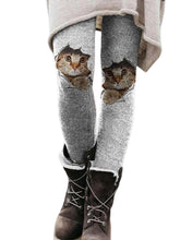 Laden Sie das Bild in den Galerie-Viewer, Hochelastische Leggings mit Print