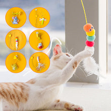 Laden Sie das Bild in den Galerie-Viewer, Verstellbares Katzenspielzeug zum Aufhängen
