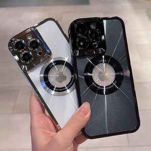 Magnetische iPhone-Hülle mit Objektivhalterung