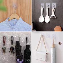 Laden Sie das Bild in den Galerie-Viewer, Transparente selbstklebende Wandaufhänger