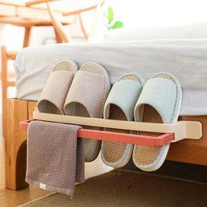 Lochfreies Wandmontiertes Schuhregal