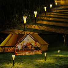 Laden Sie das Bild in den Galerie-Viewer, Solarleuchte Regenschirm Garten dekorative Landschaftsleuchte (2 Stück)