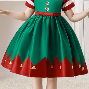 Weihnachtskleid für Kinder
