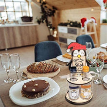 Laden Sie das Bild in den Galerie-Viewer, Weihnachtlicher Mini-Likörflaschenständer