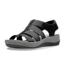 Laden Sie das Bild in den Galerie-Viewer, Leichte Plateausandalen mit Keilabsatz