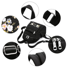 Laden Sie das Bild in den Galerie-Viewer, Lässiger modischer bestickter Nylonrucksack für Damen