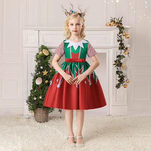 Weihnachtskleid für Kinder