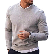Laden Sie das Bild in den Galerie-Viewer, Minimalistischer Pullover mit Rundhalsausschnitt