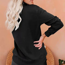 Laden Sie das Bild in den Galerie-Viewer, Einfarbiges Sweatshirt mit Reißverschluss