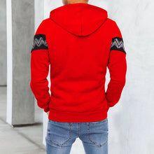 Laden Sie das Bild in den Galerie-Viewer, Lässiger Kapuzenpullover mit Reißverschluss für Herren