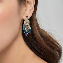 Laden Sie das Bild in den Galerie-Viewer, Bunte Baumelnde Ohrringe