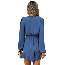 Laden Sie das Bild in den Galerie-Viewer, Einfarbiger Lässiger Shorts-Overall